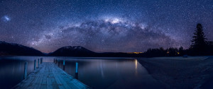 Lake Rotoiti by night
