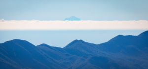Mt Egmont from the South Island